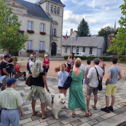 Visite commentée de Boussac Visite commentée de Boussac