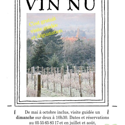 Visite du vignoble Vin Nu Visite du vignoble Vin Nu